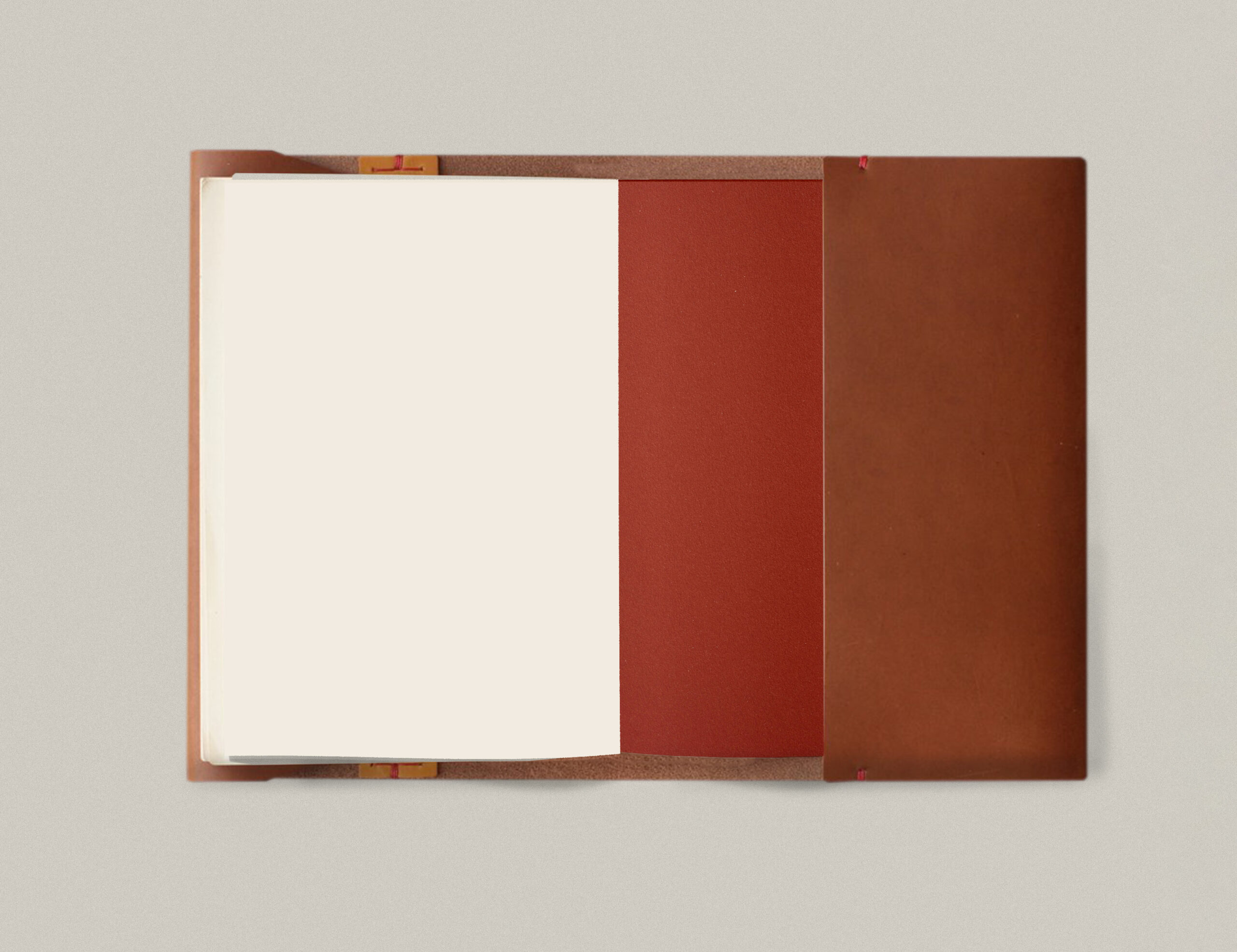 leather cover back